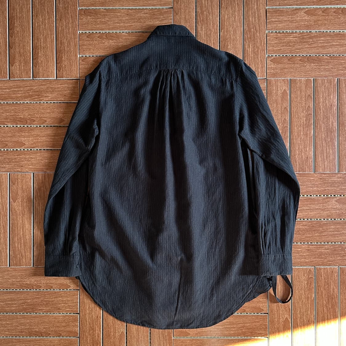 Kazuyuki Kumagai Attachment stripe shirt 상품이미지2