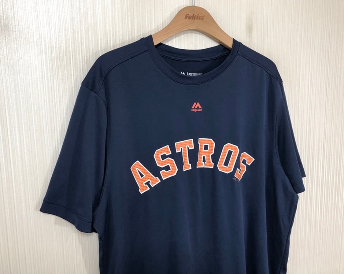 MLB 마제스틱 쿨베이스 에볼루션 휴스턴에스트로스 티셔츠 L 상품이미지5