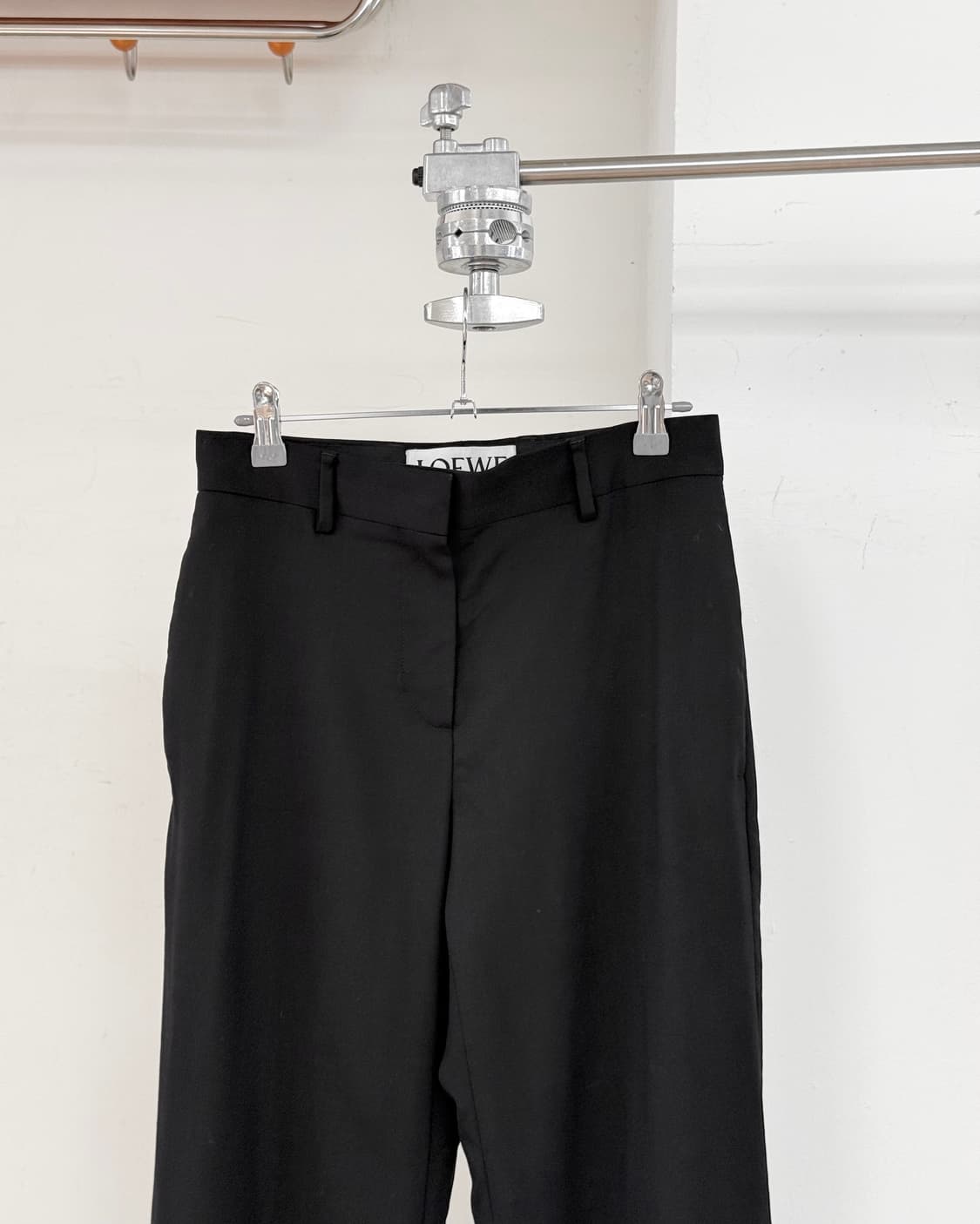 로에베 블랙 스트레이트 트라우저  상품이미지2