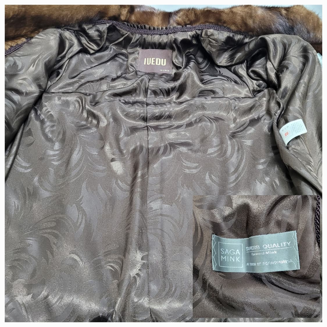 삼미모피 사가 밍크 하프 코트 / 여 66 (88-96-160)
 상품이미지8