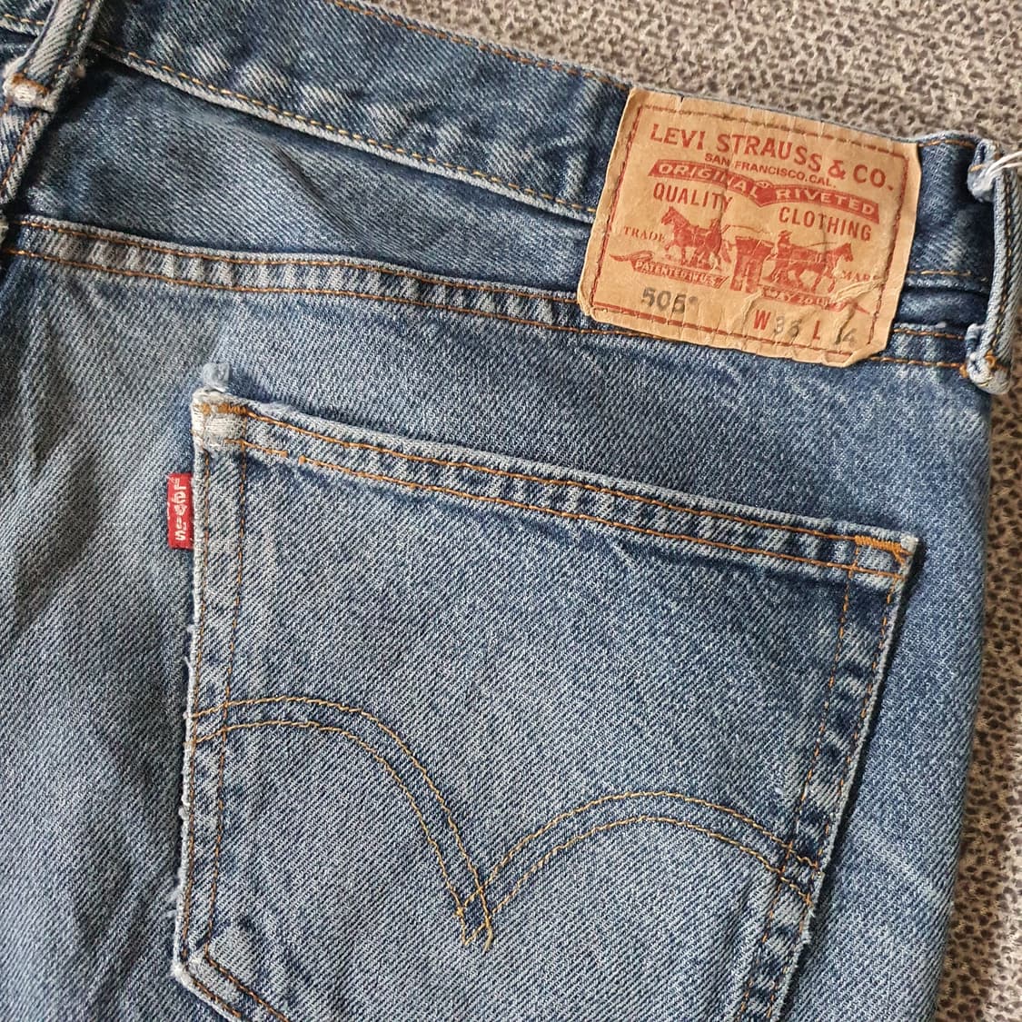 리바이스 505 빈티지 데님 팬츠 No.50 상품이미지9