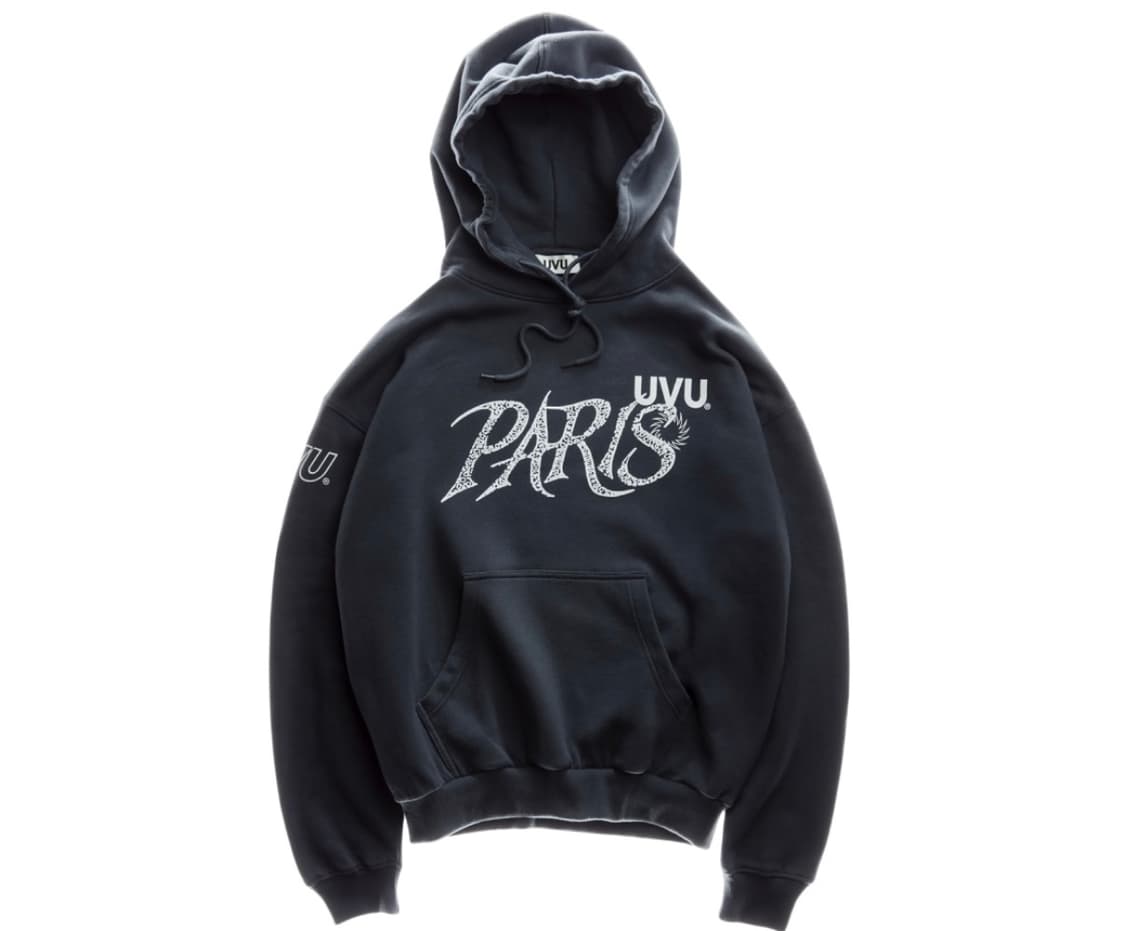 UVU 파리 25 후드 잉크 블루 상품이미지1