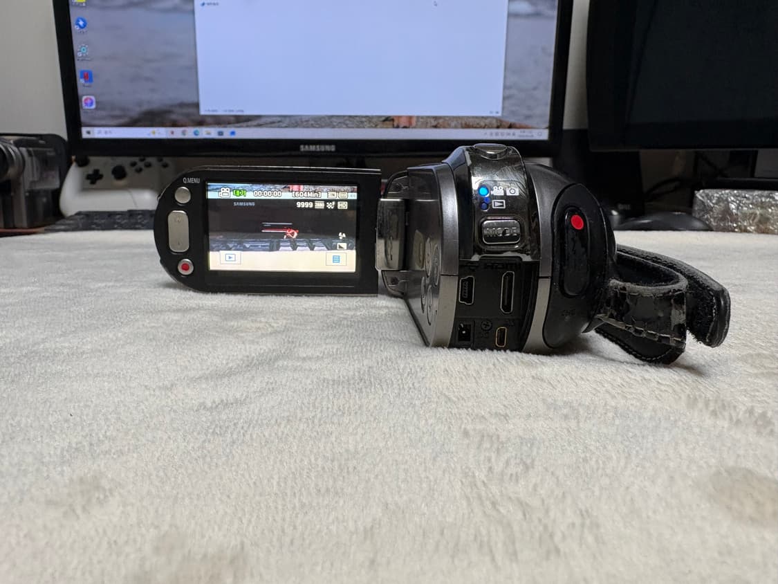 📹✨ 삼성 HMX-H106 캠코더 판매합니다 ✨📹 상품이미지3