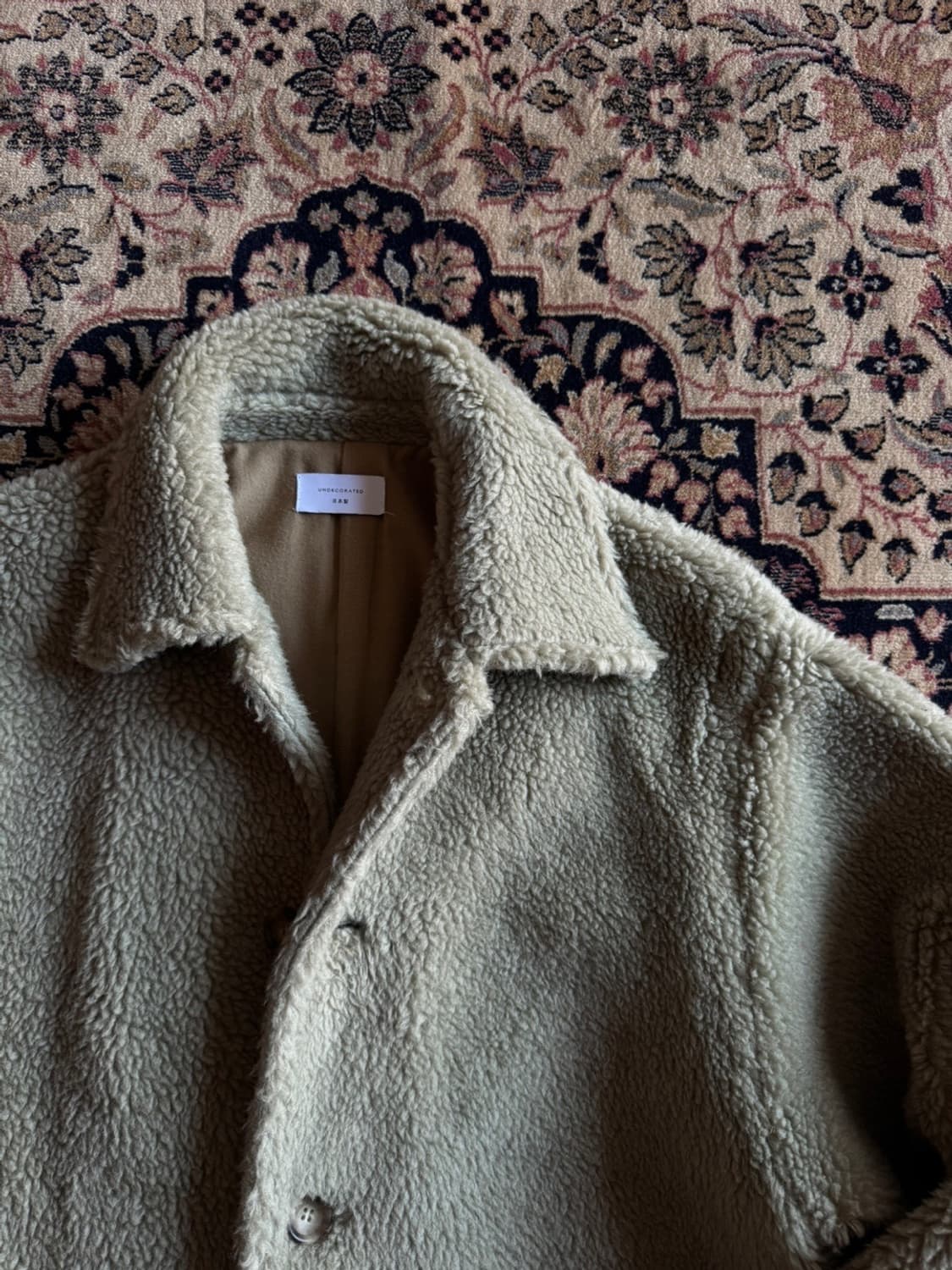 UNDECORATED 시어링 자켓 100 상품이미지2