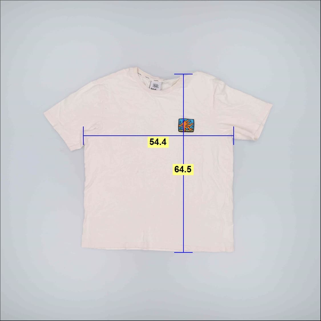 105 키스해링 패치 반팔티 0319H1 상품이미지6