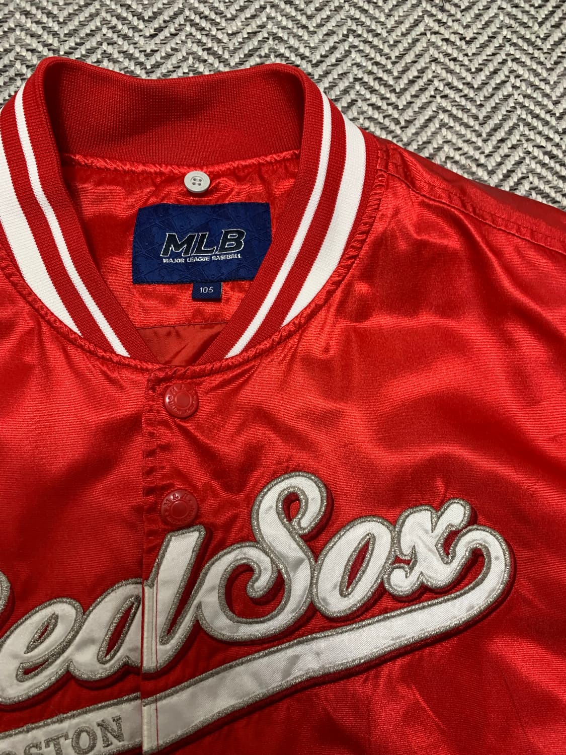 [XL]MLB 레드삭스 베이스볼 자켓 상품이미지4