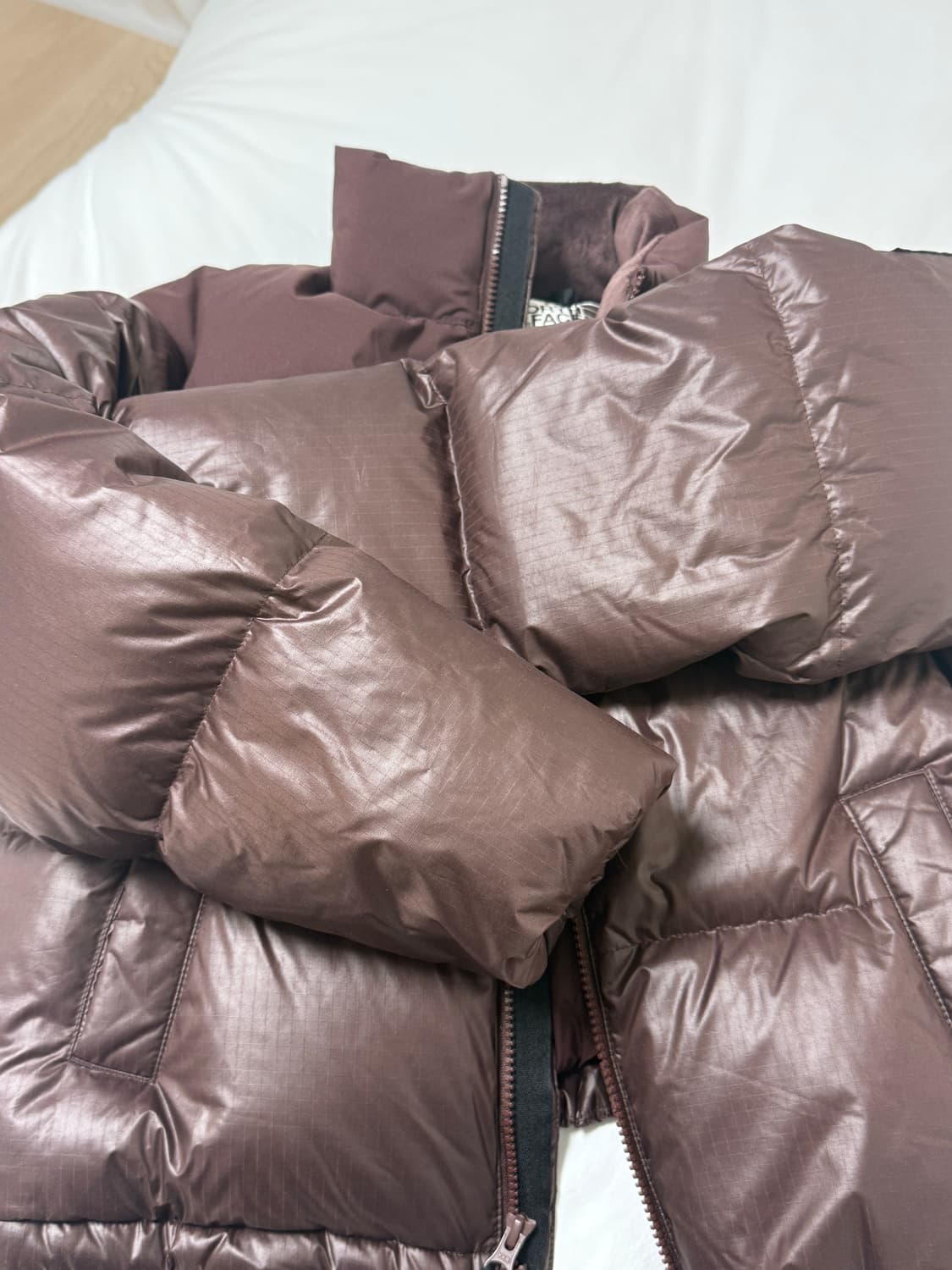 (w) 노스페이스 노벨티 눕시 코코아 브라운 L 새 제품 상품이미지4