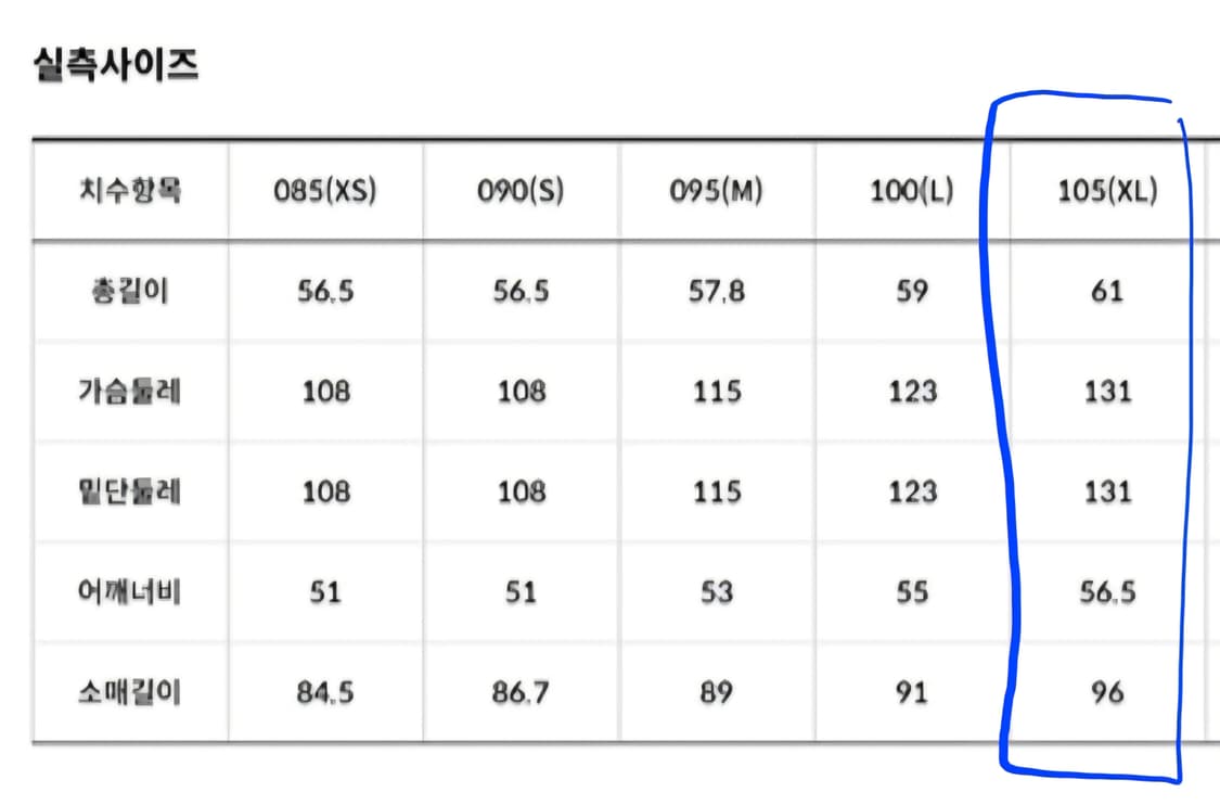 노스페이스 패딩 XL(105) [24년 겨울 구매] 상품이미지9