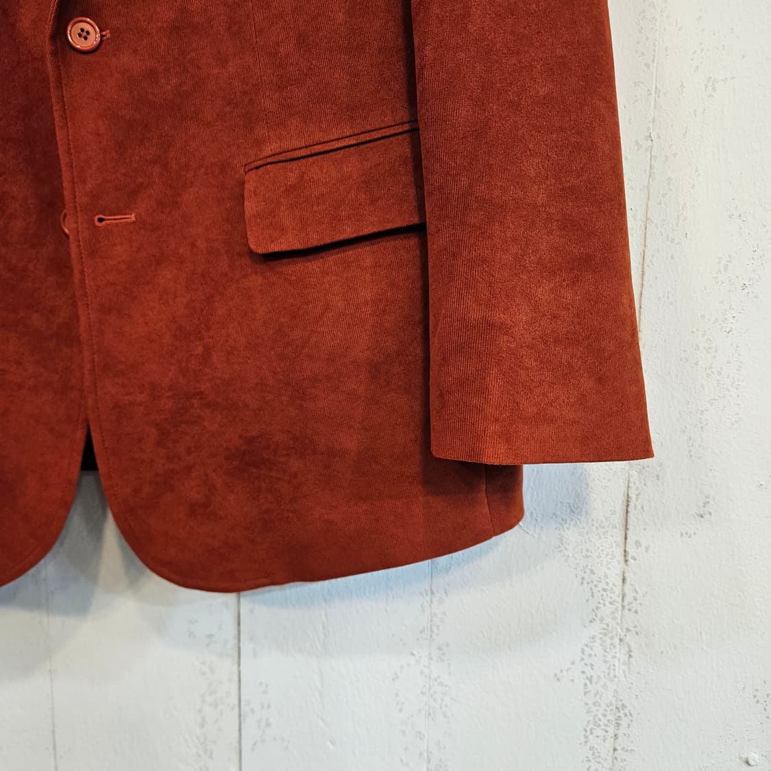 105 (XL) 스웨이드 콤비 자켓 마의 상품이미지3