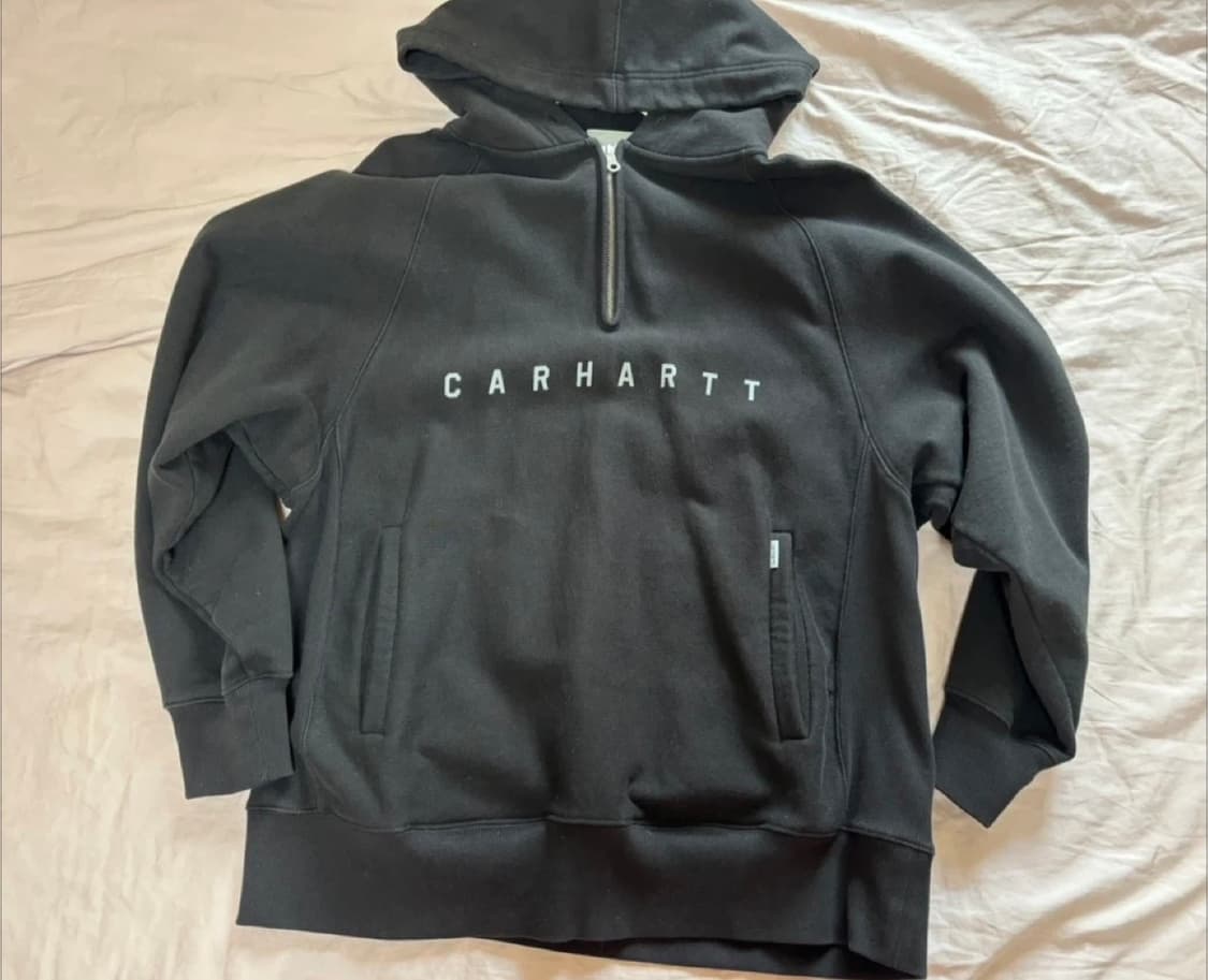 칼하트 하프 후드집업 L 상품이미지2