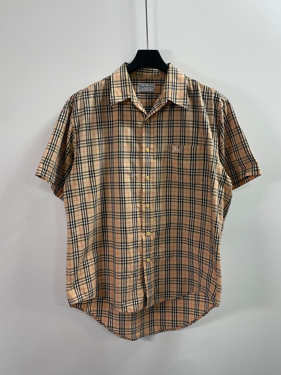 버버리 노바체크 반팔 셔츠 (on.232) 상품이미지1