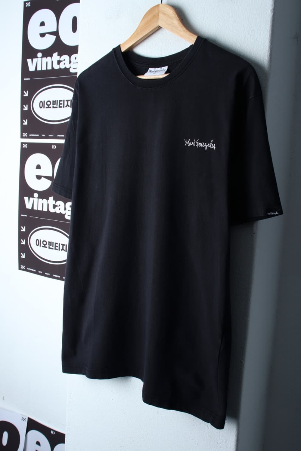 (L-XL) 마크곤잘레스 반팔 티셔츠 에이징 블랙 올드스쿨-H32418 상품이미지1