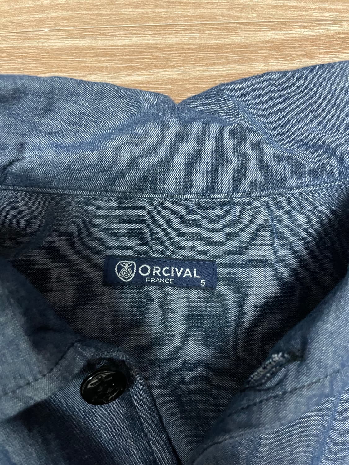 오르치발 아노락 데님 셔츠 상품이미지4