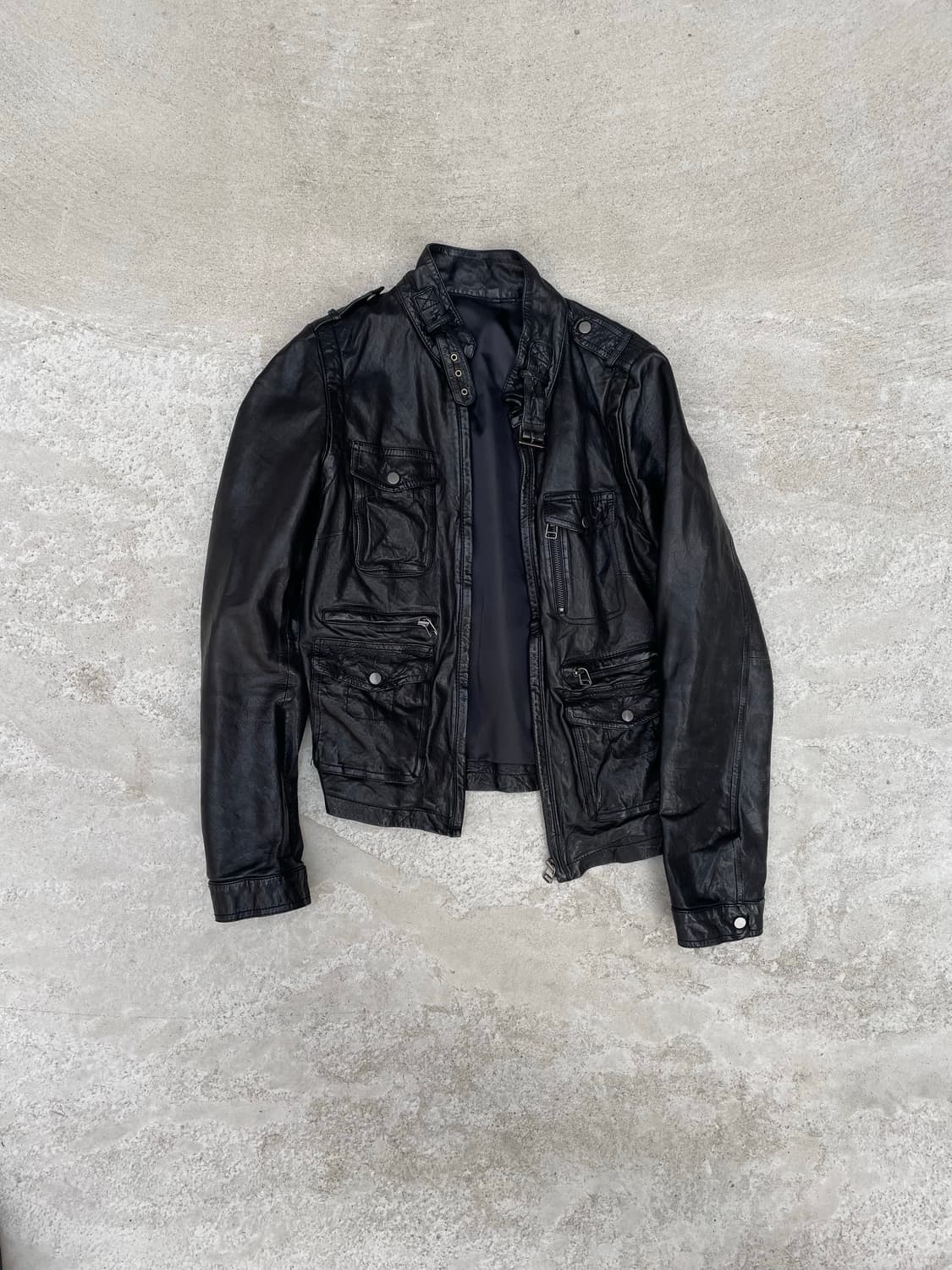 sheepskin 집업 레더자켓 상품이미지5