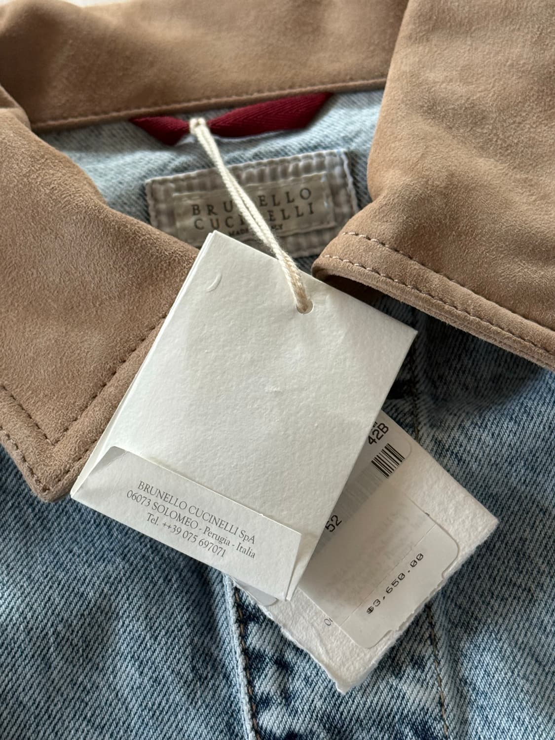 Brunello cucinelli 브루넬로 쿠치넬리 / 데님자켓 / 52 상품이미지4