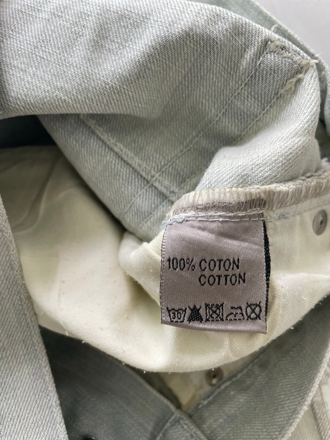 디올옴므 aw09 페인트 데님 진 상품이미지6