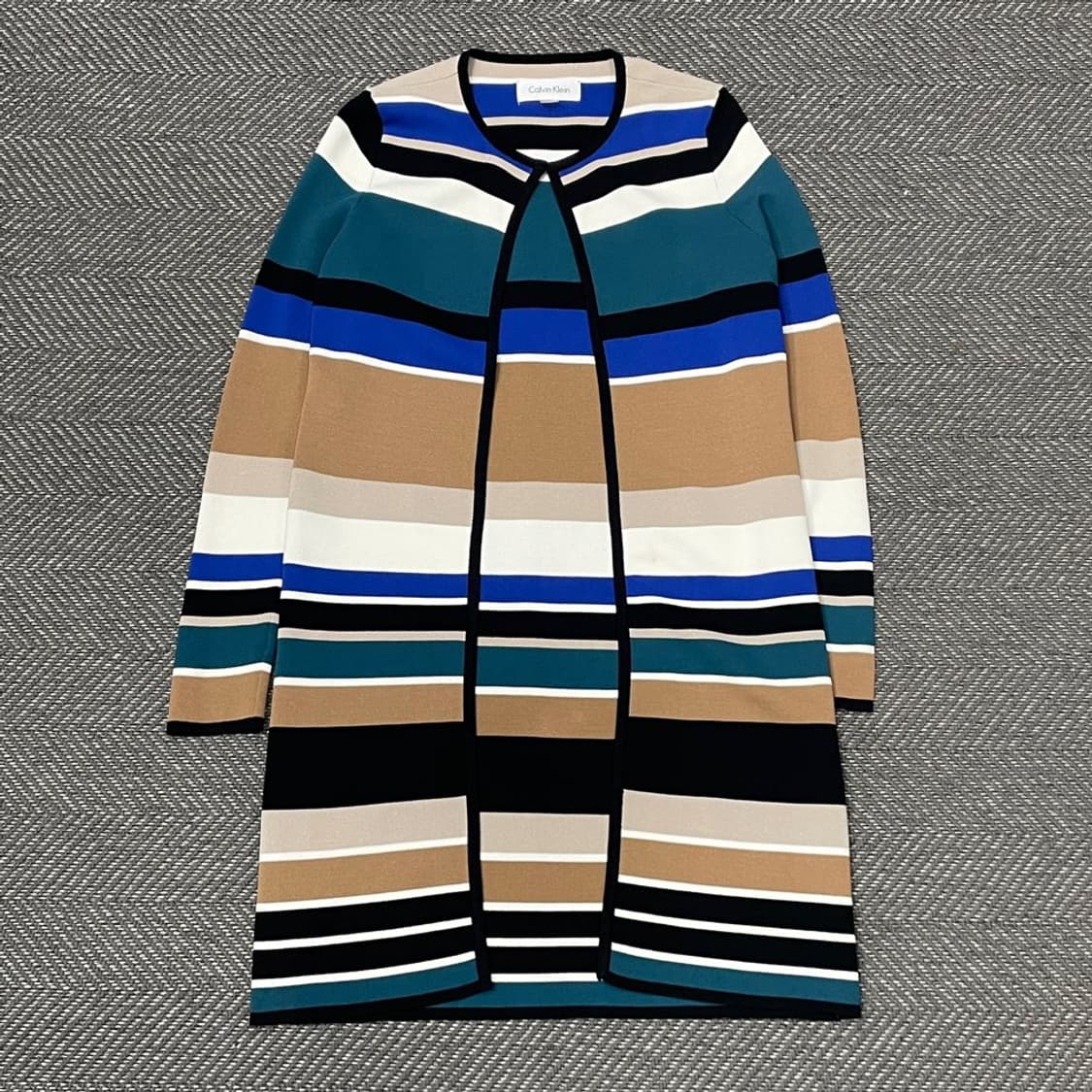 캘빈클라인 스트라이프 가디건 v0010 상품이미지1