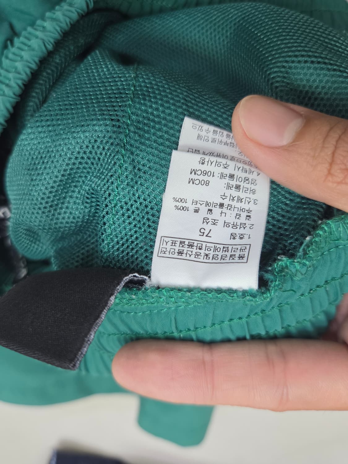 노스페이스 다크그린 반바지 상품이미지3