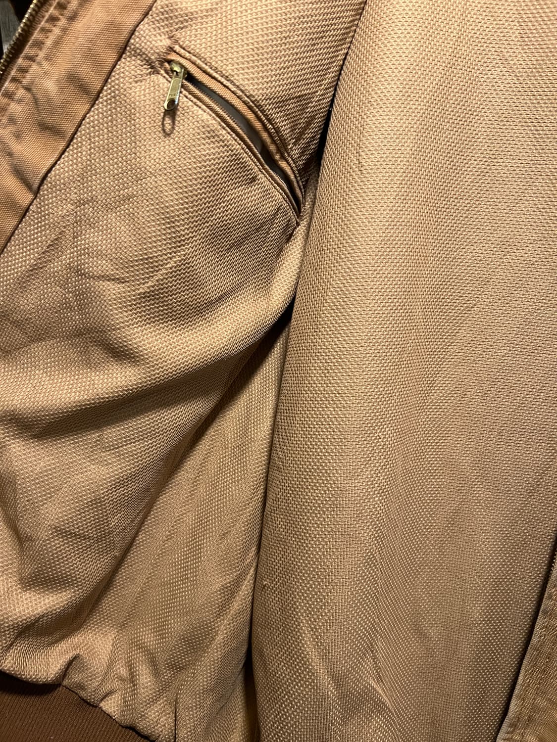 [L]칼하트 Made in USA  브라운 캔버스 액티브 워크 자켓 상품이미지6