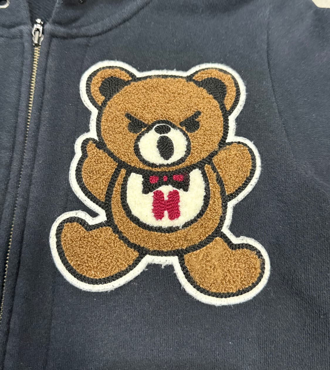 히스테릭 글래머 아카이브 퍽베어 패치 후드집업 자켓 상품이미지2