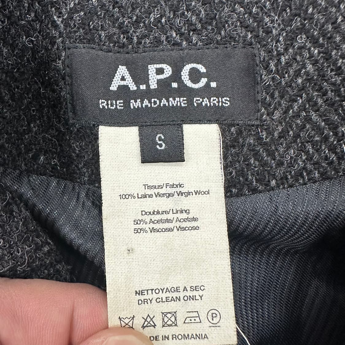 A.P.C 아페쎄 헤리스트위드코트 상품이미지4
