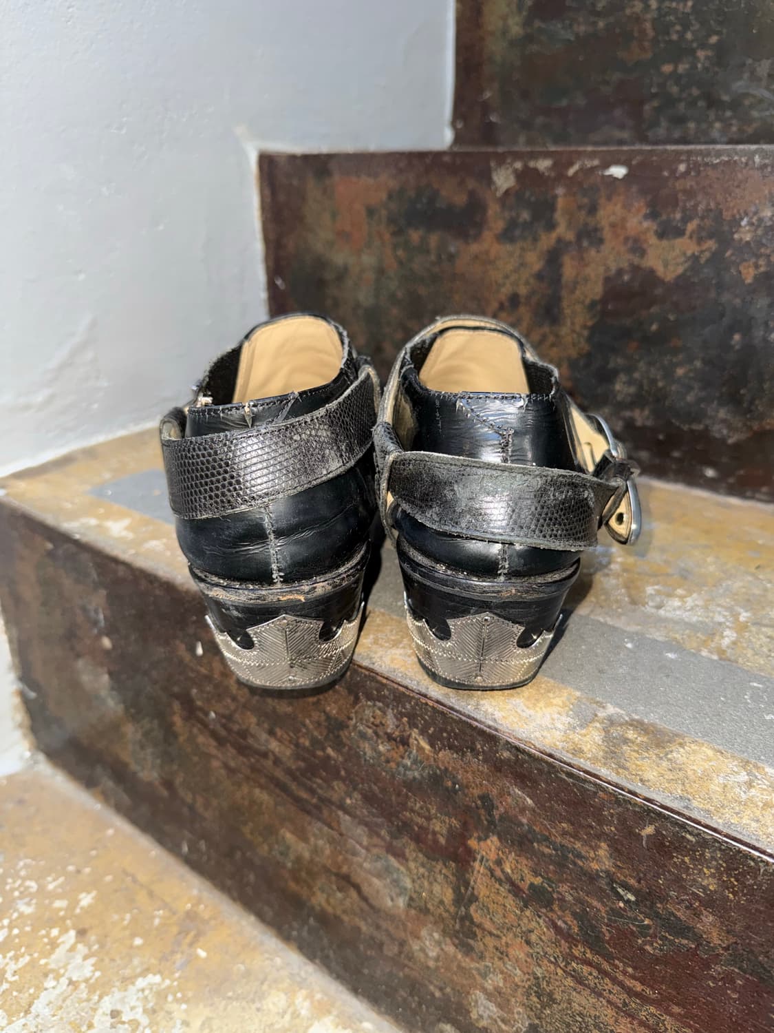 토가 로우 웨스턴 무드 드레스 슈즈 상품이미지6