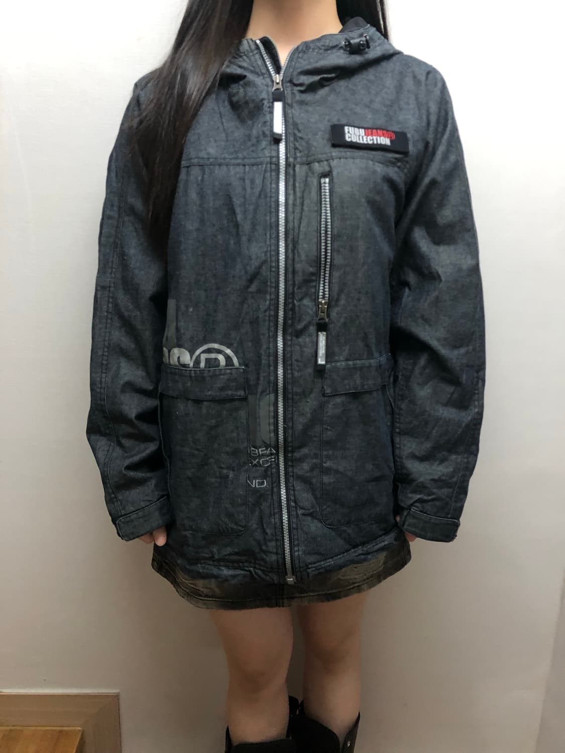 빈티지 푸부 데님 자켓 상품이미지3