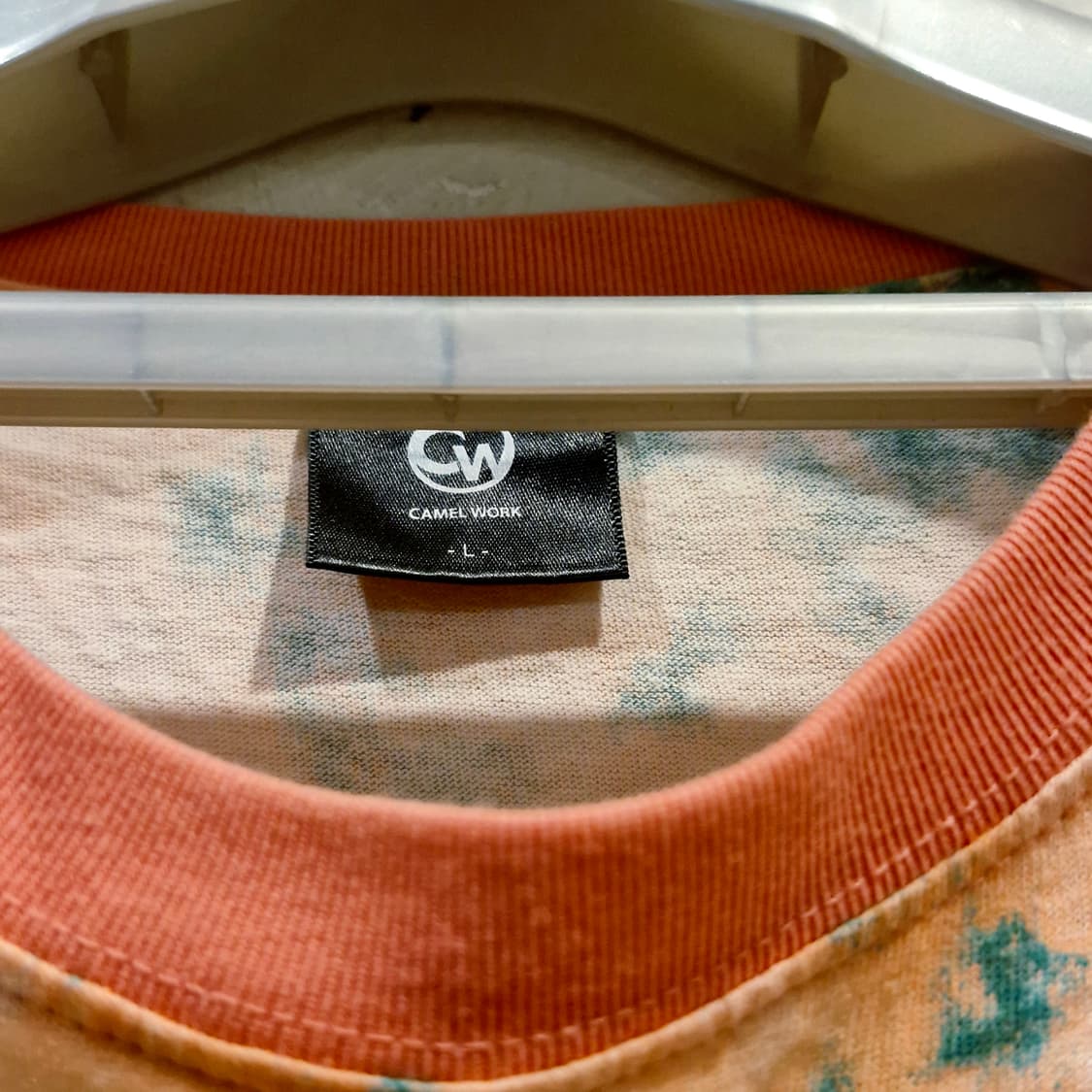 CAMEL WORK 카멜워크 CW 타이다이 반팔 티셔츠 새상품 상품이미지3