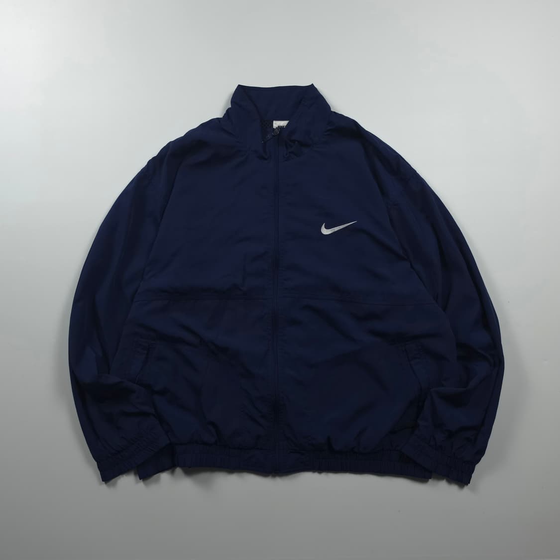 90s 나이키 USA 올드스쿨 성조기 빅로고 자켓 상품이미지3