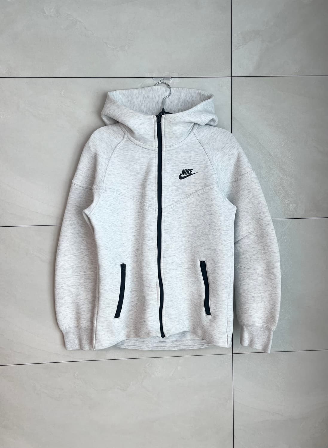 나이키 NSW 테크팩 윈드러너 후드집업 라이트 그레이 [XS]  상품이미지1