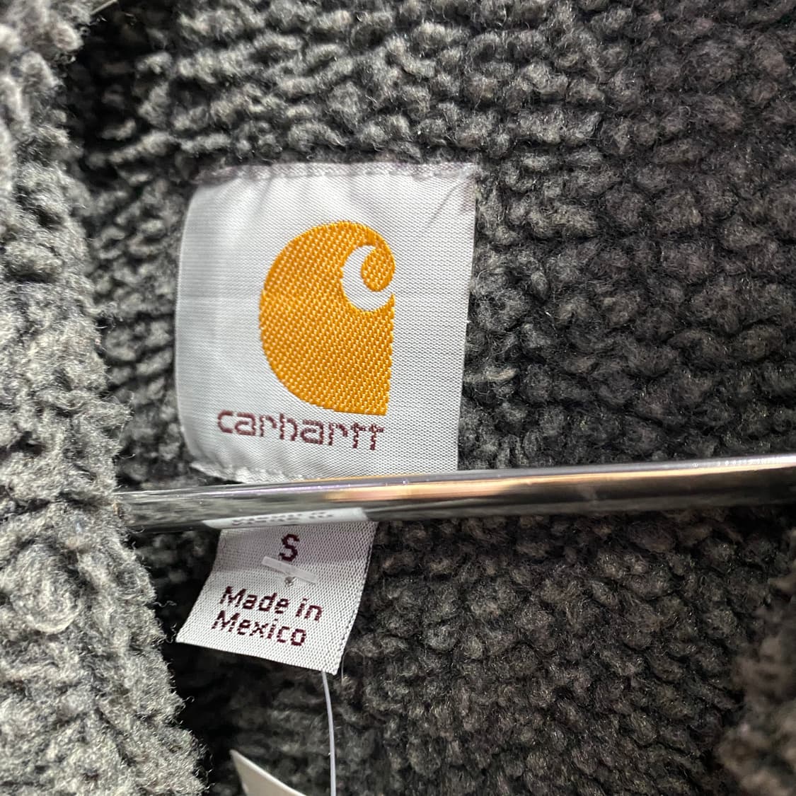 칼하트 차콜 플리스 후드집업 B4200 상품이미지3