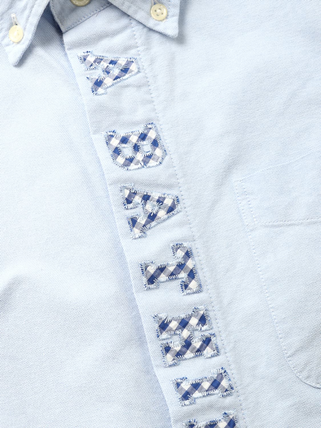 A BATHING APE Placket Patch Oxford Shirt 상품이미지6