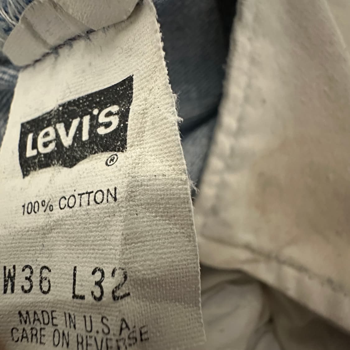 LEVI'S 501 90's usa made denim pants 상품이미지6