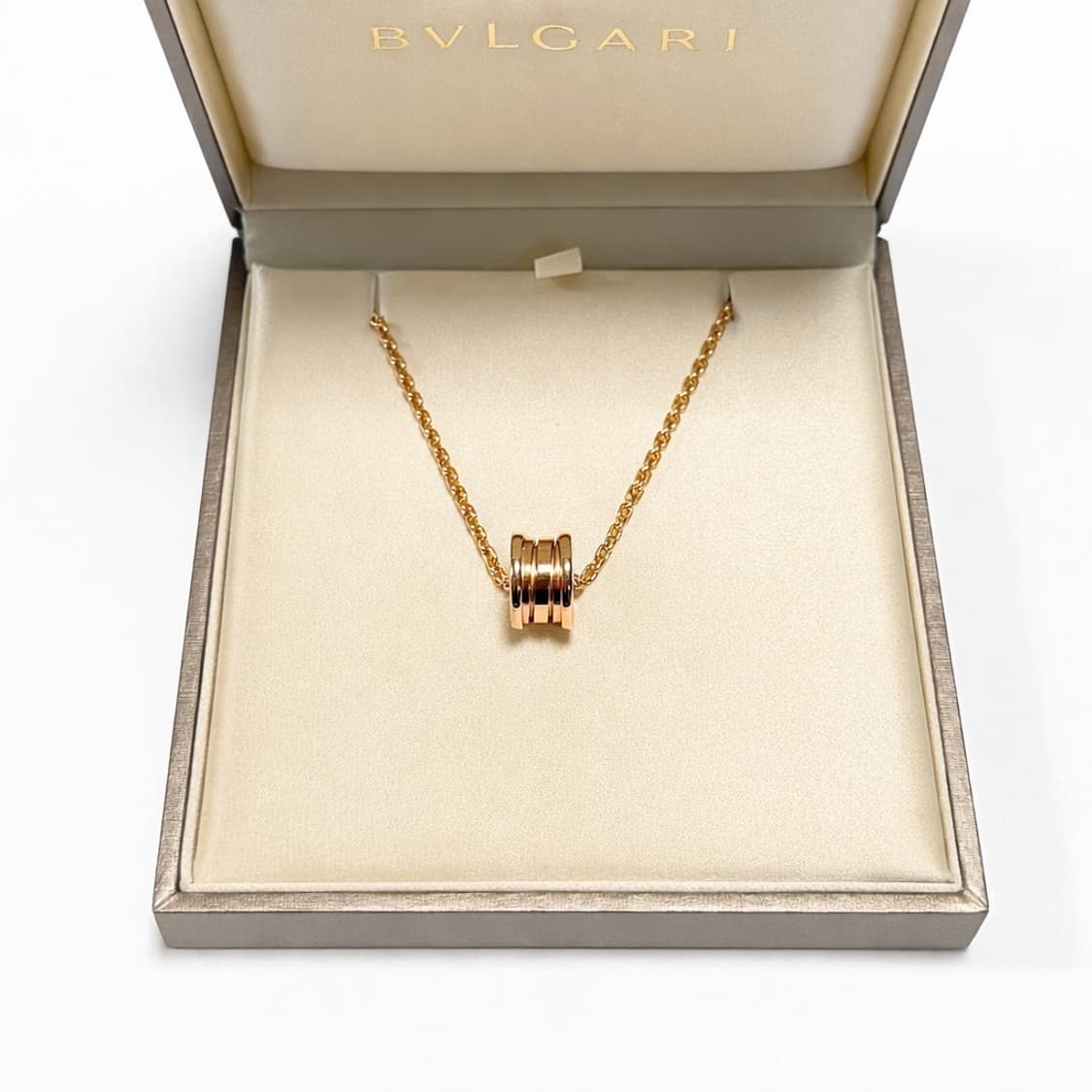 [S+급/풀구성] 불가리 비제로원 네크리스 18k 로즈골드 펜던트 목걸이 상품이미지2