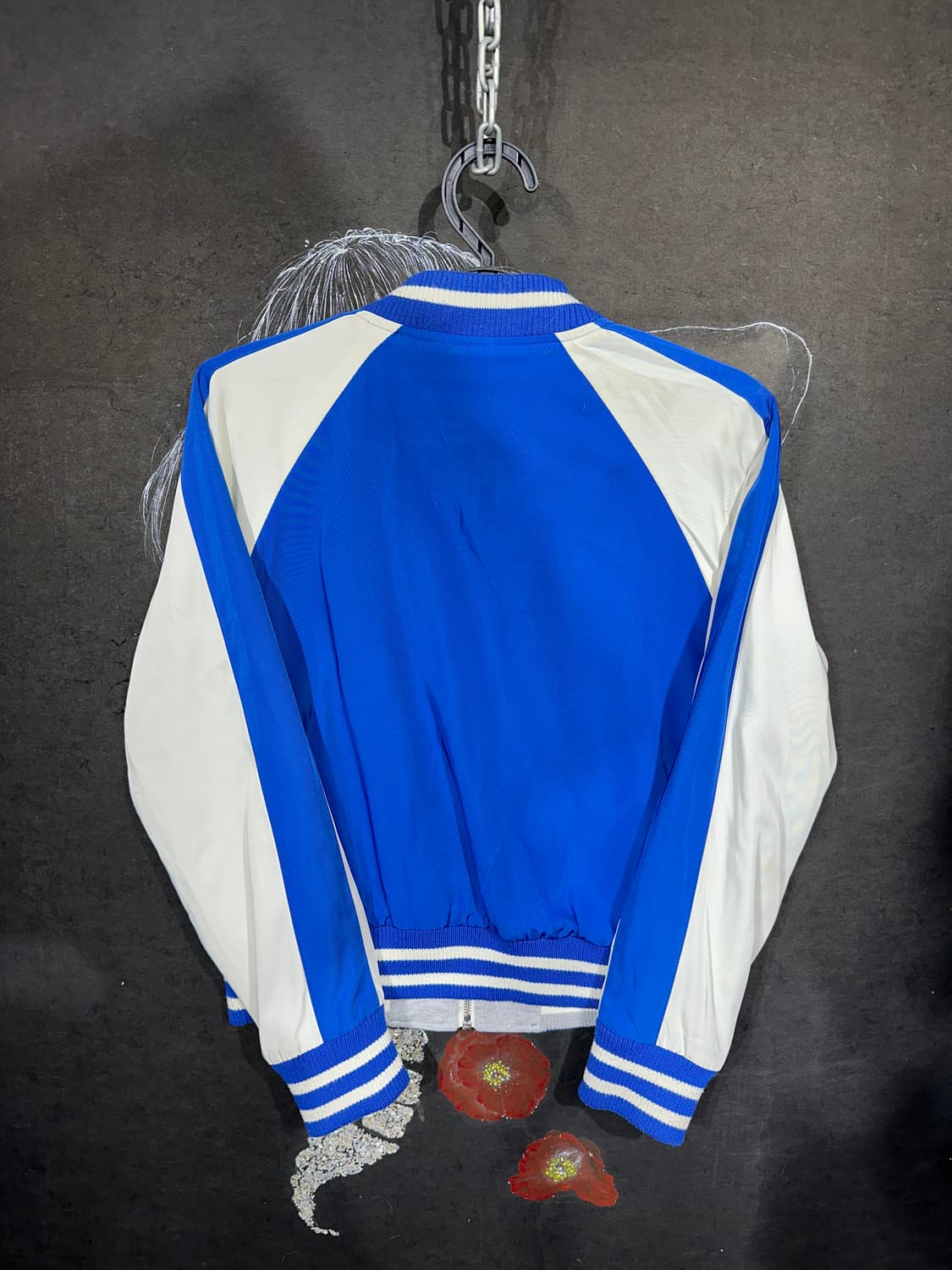 일본빈티지 Jennilove 양면 리버시블 스카잔 M 상품이미지5