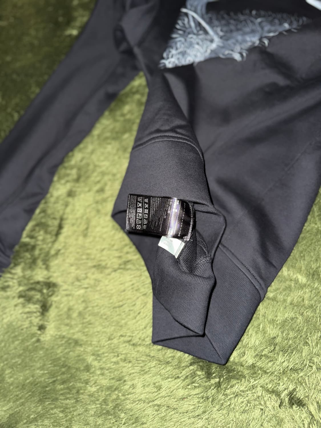 Y-3 요지 야마모토 뉴질랜드 올블랙스 헌정 후디 블랙 상품이미지5