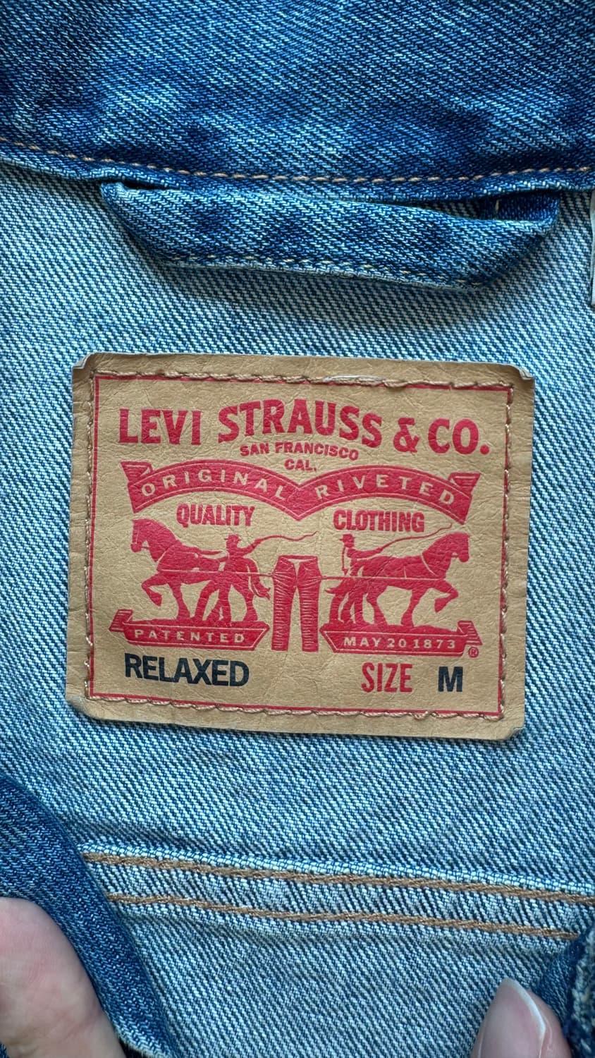 리바이스 데님 트러커 타입2 자켓 M사이즈 상품이미지3