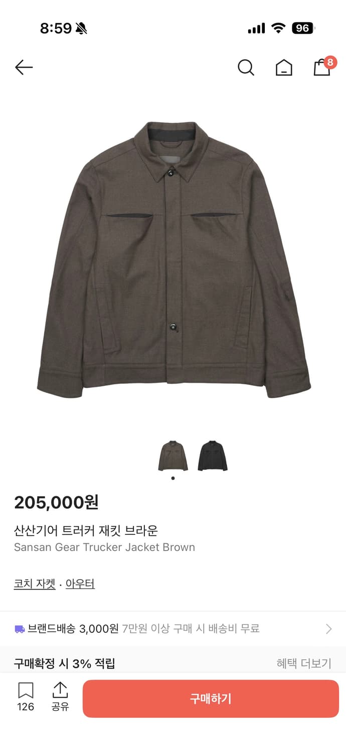 산산기어 트러커 자켓 상품이미지3