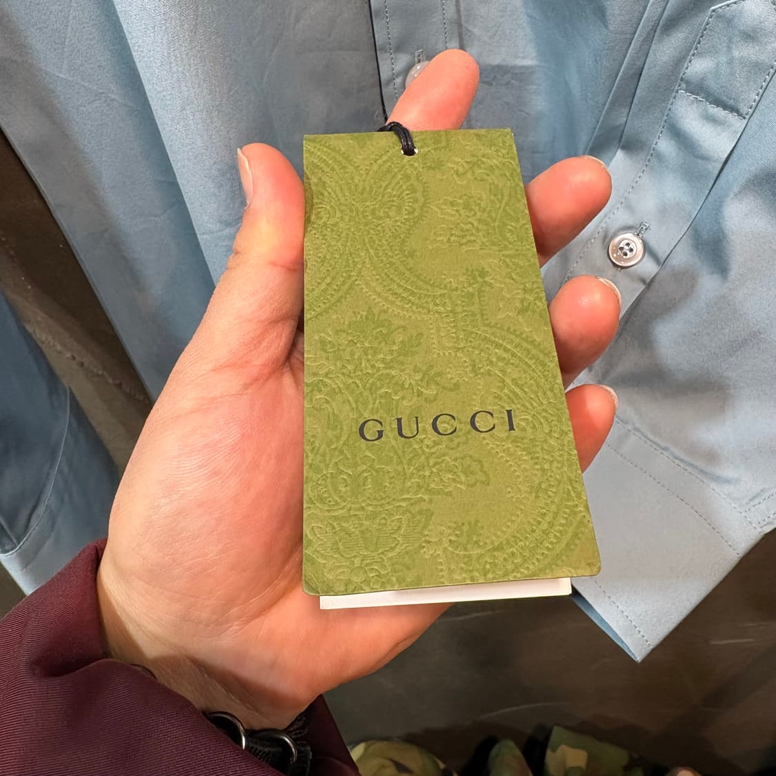 [L] GUCCI 구찌 유니폼 셔츠 상품이미지5