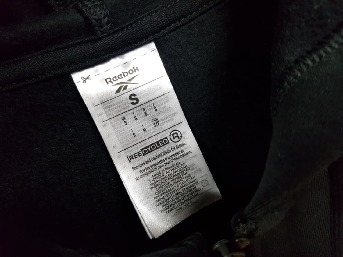 리복 후드 점퍼 남여공용 S (남성90-95 여성88) 상품이미지4