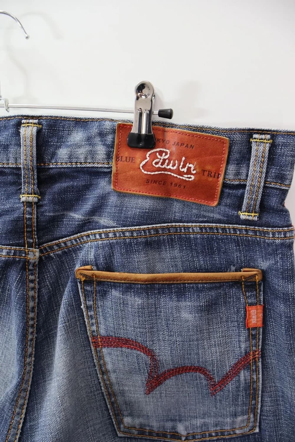 에드윈 블루트립 데님 팬츠 상품이미지7