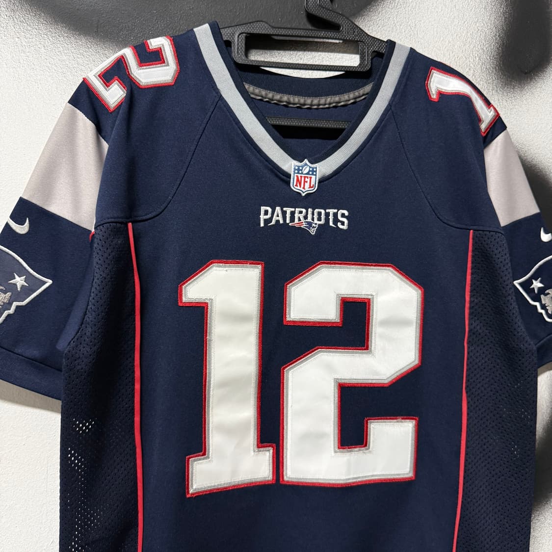 나이키 x NFL 페트리어츠 톰 브래디 마킹 풋볼 져지 상품이미지3