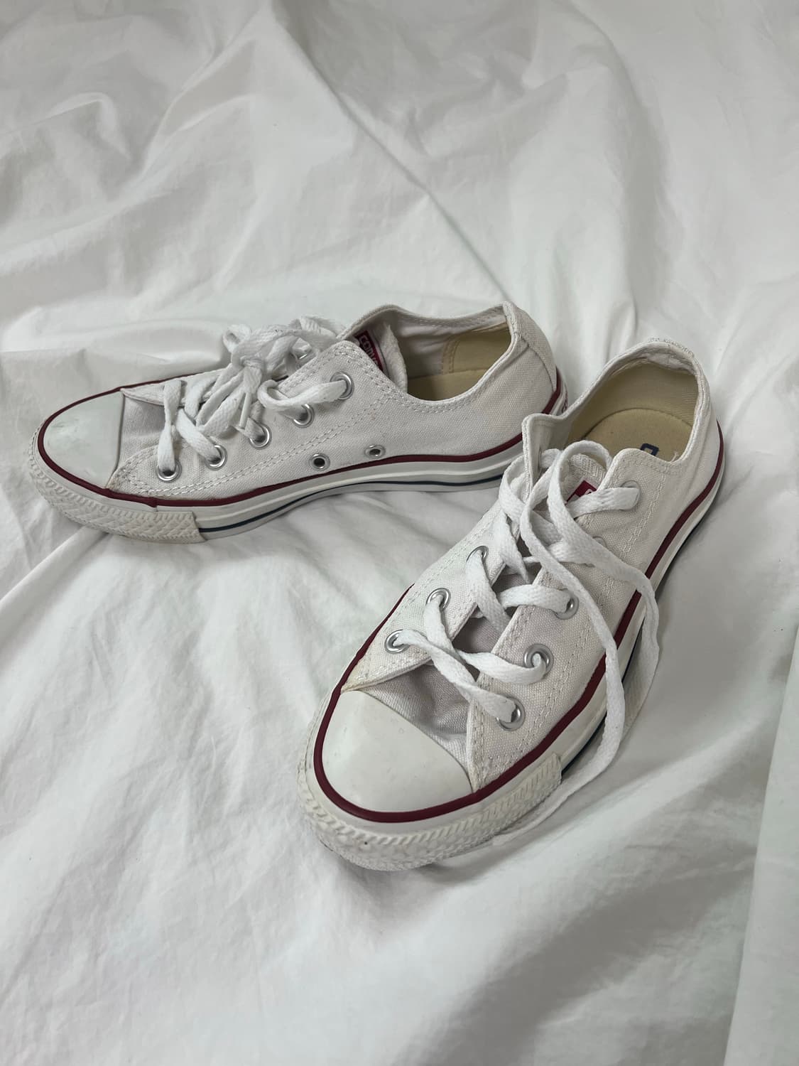 컨버스 올스타 로우 화이트 230mm 상품이미지1