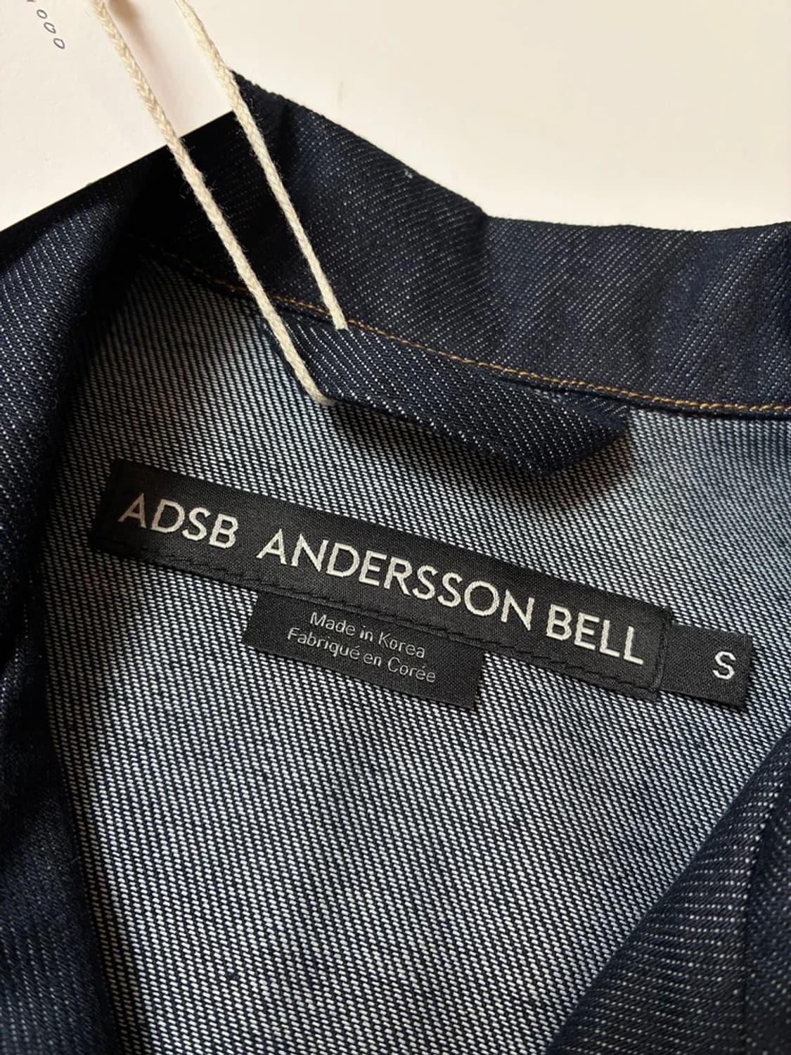 앤더슨벨 23FW 패치워크 데님 반팔 셔츠 PN9471 상품이미지6