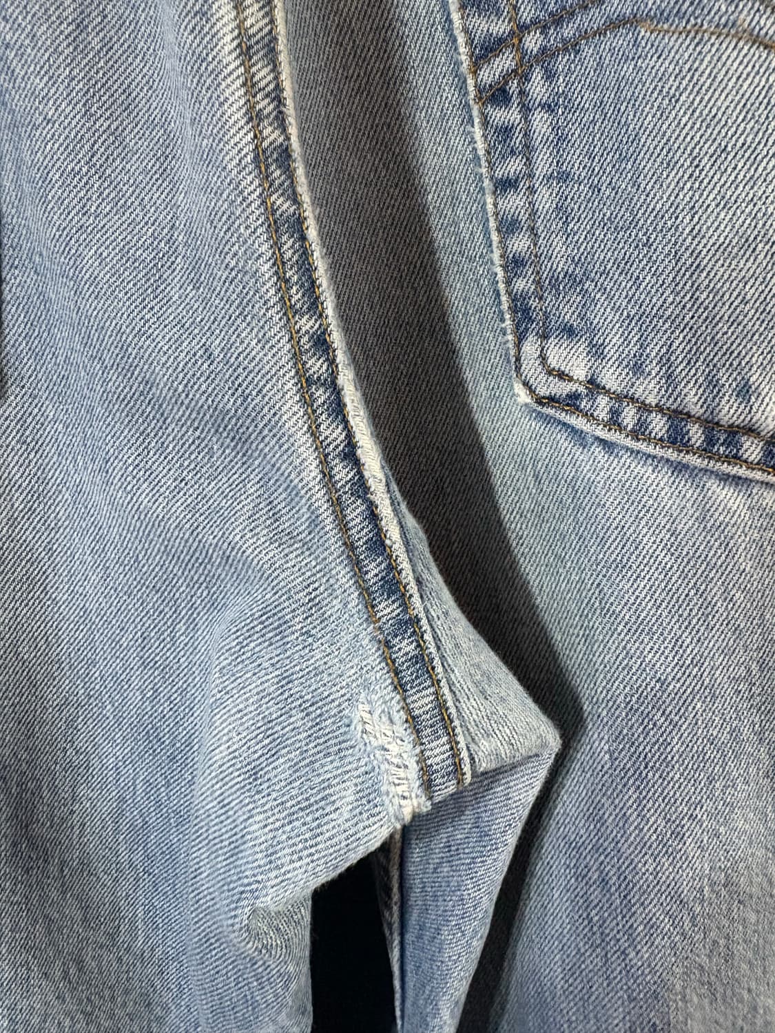 90’s vtg Levis 517 bootcut denim pant. 상품이미지6