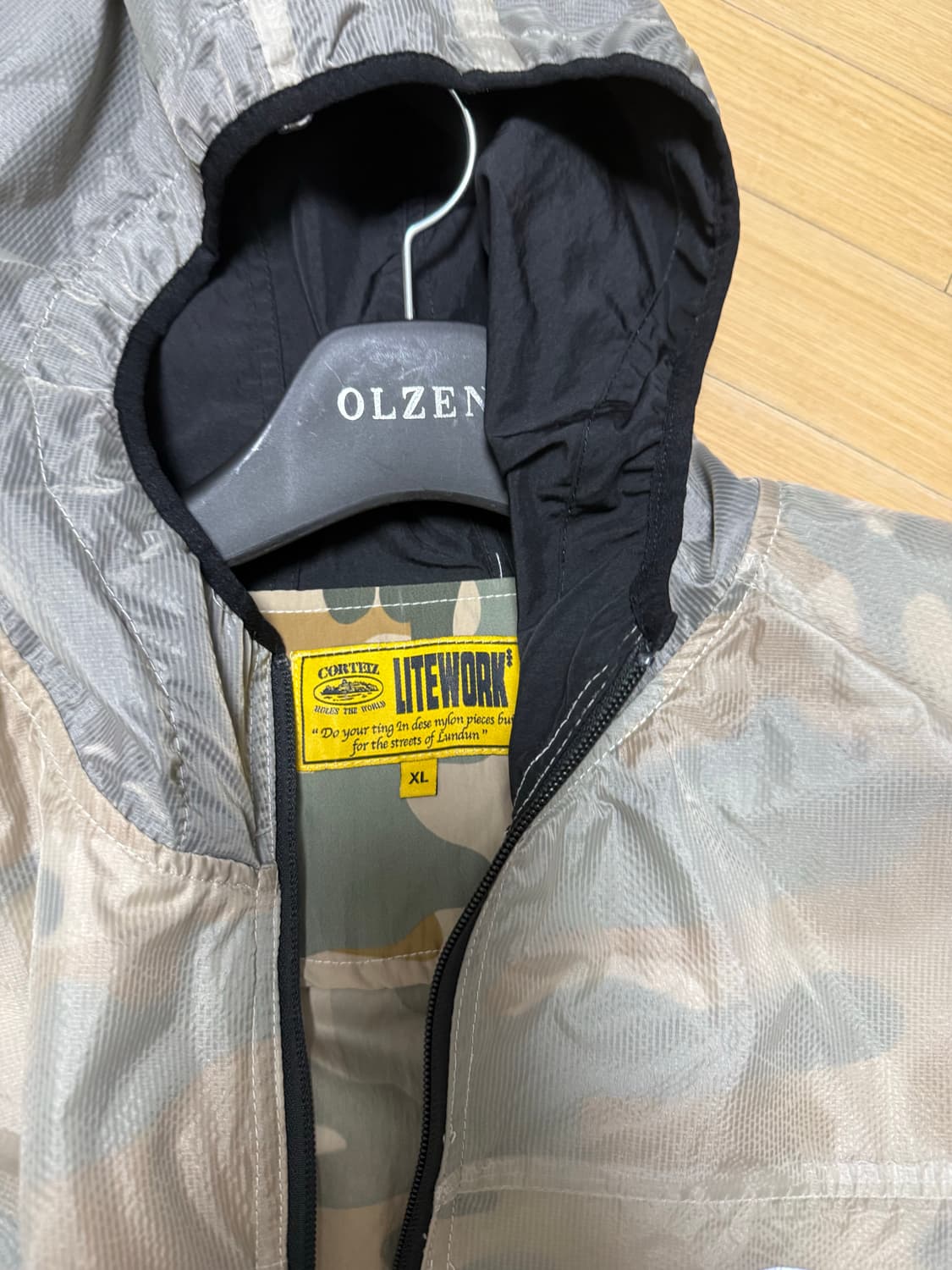 코르테이즈 카모 자켓 xl 상품이미지2