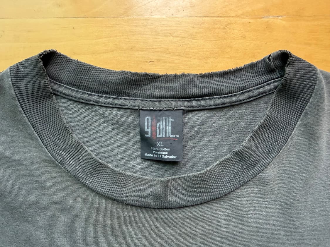 1997 데프톤즈 Around The Fur 앨범 프로모 티셔츠 XL 상품이미지2