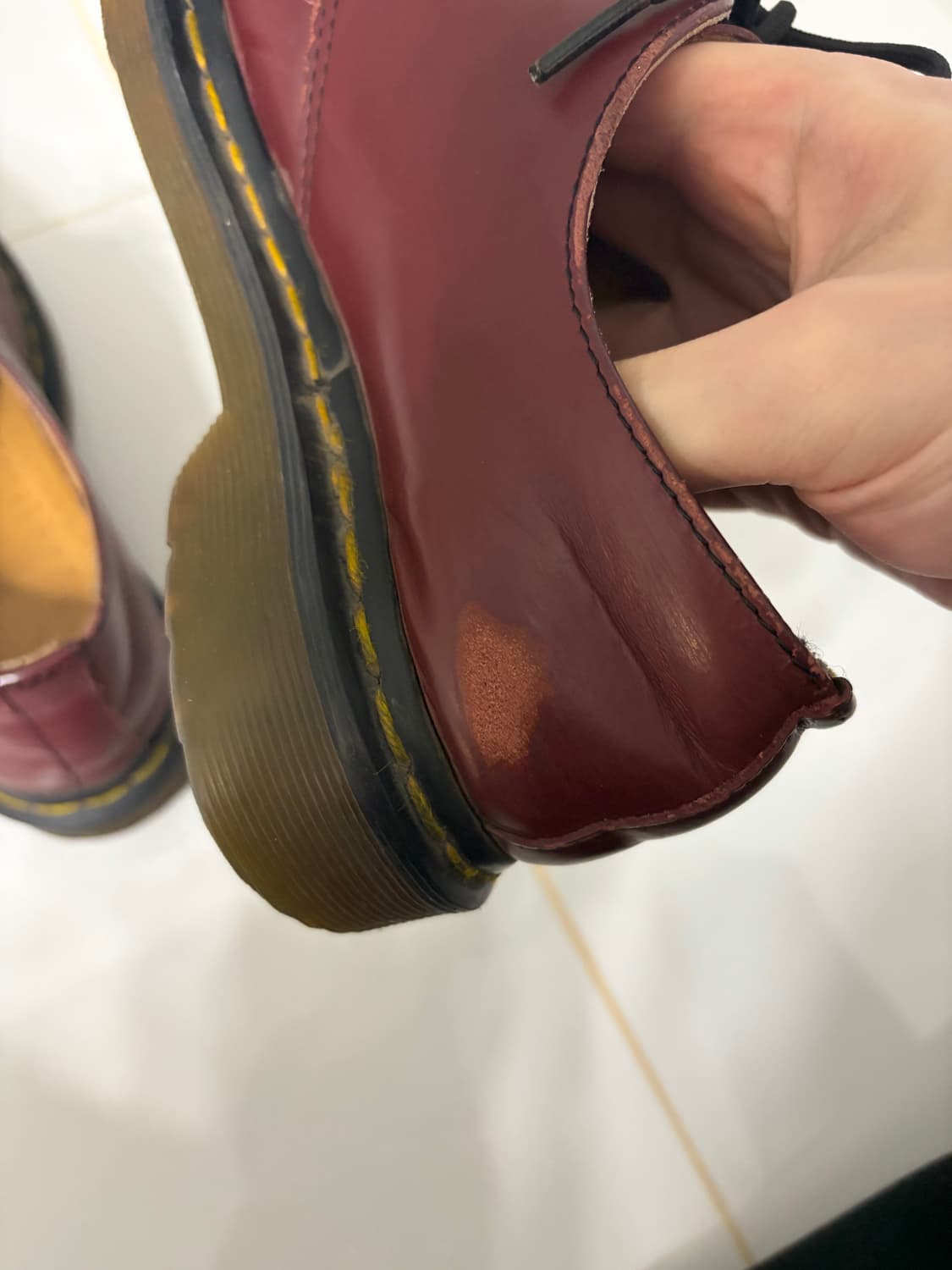 닥터마틴 1461 체리레드 상품이미지4