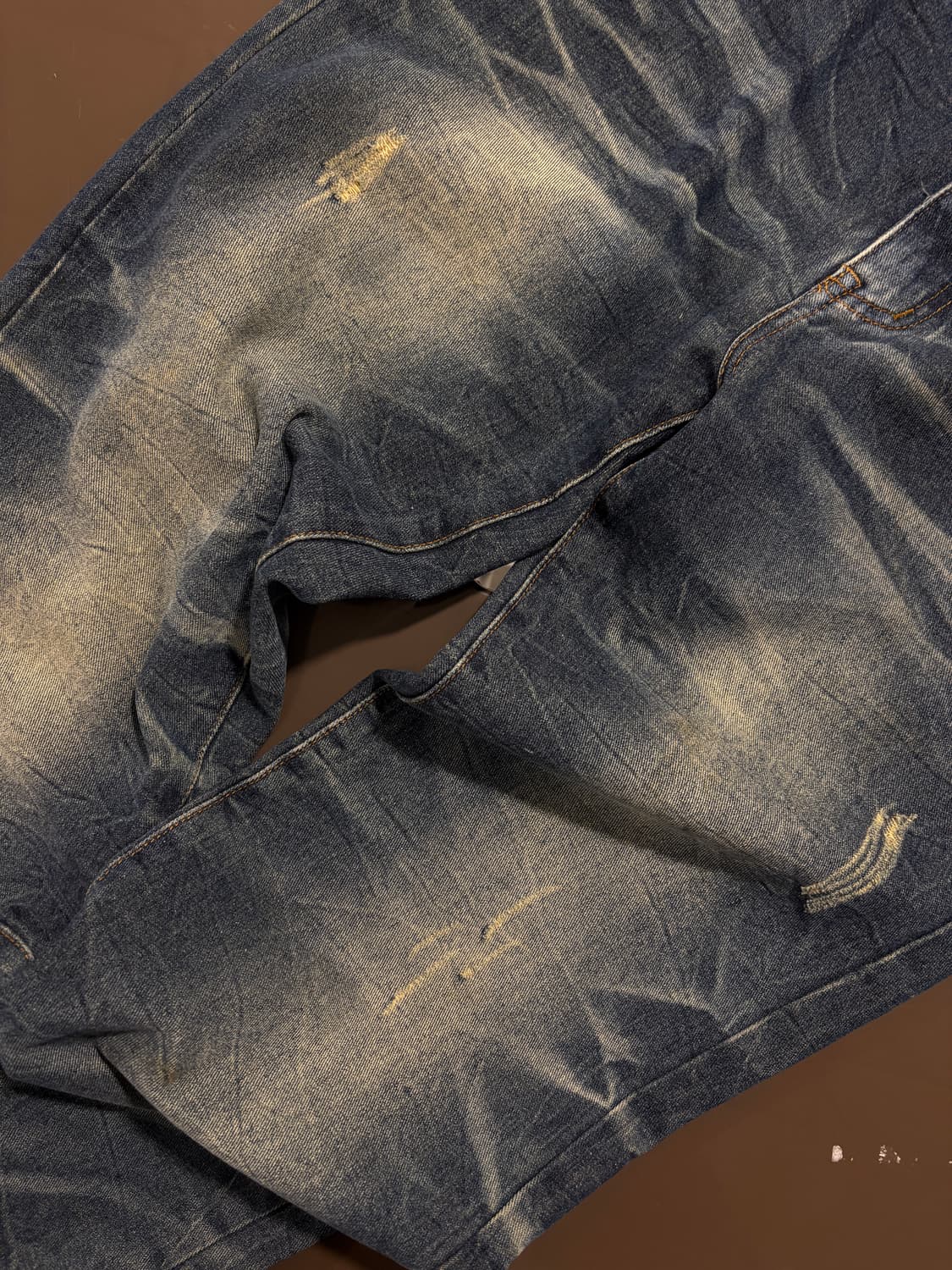 빈티지 워시드 데님팬츠 상품이미지6