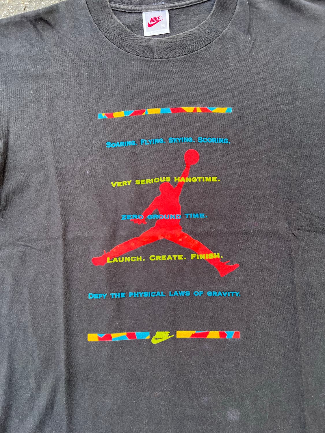 8-90s 나이키 조던 반팔티 (Made in USA) 상품이미지2